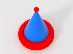 Party-Birthday Hat-Cap Low-poly 3D 모델