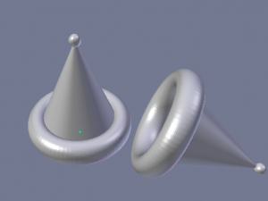 Party-Birthday Hat-Cap Low-poly 3D 모델