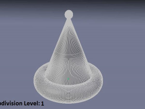 Party-Birthday Hat-Cap Low-poly 3D 모델