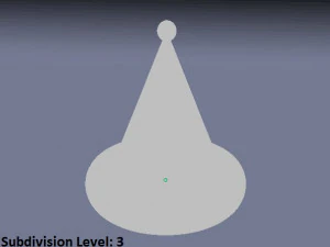 Party-Birthday Hat-Cap Low-poly 3D Model