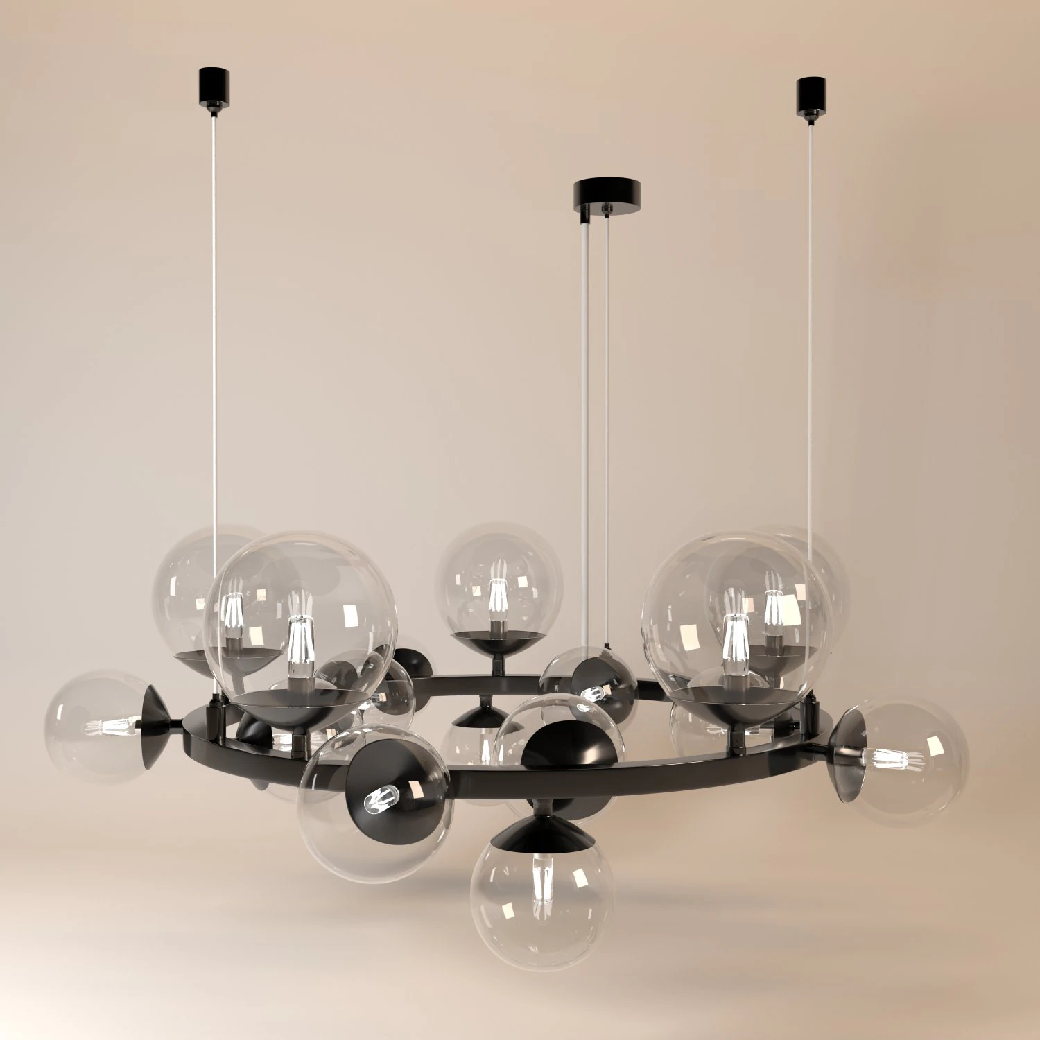 Odeon Light Tovi 3D Model .c4d .max .obj .3ds .fbx .stl .blend 