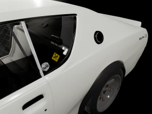 Nissan Skyline 2000 GTR game ready model 3D Model