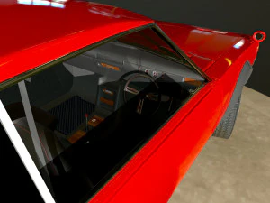 Nissan Skyline 2000 GTR game ready model 3D Model