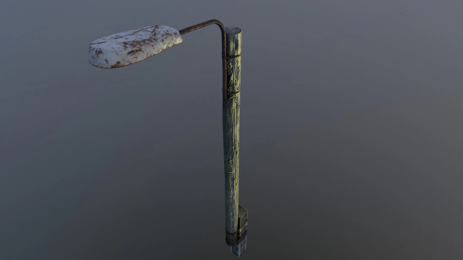 Old village post 3D Model .c4d .max .obj .3ds .fbx .stl .blend 