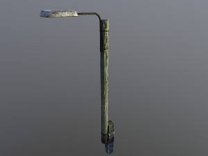 Old village post 3D Model
