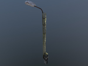 Old village post 3D Model