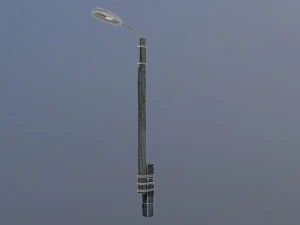 Old village post 3D Model