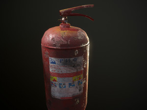 Fire extinguisher 3D Model