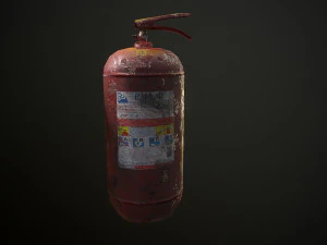 Fire extinguisher 3D Model