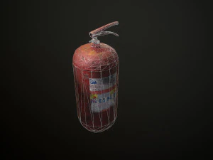 Fire extinguisher 3D Model