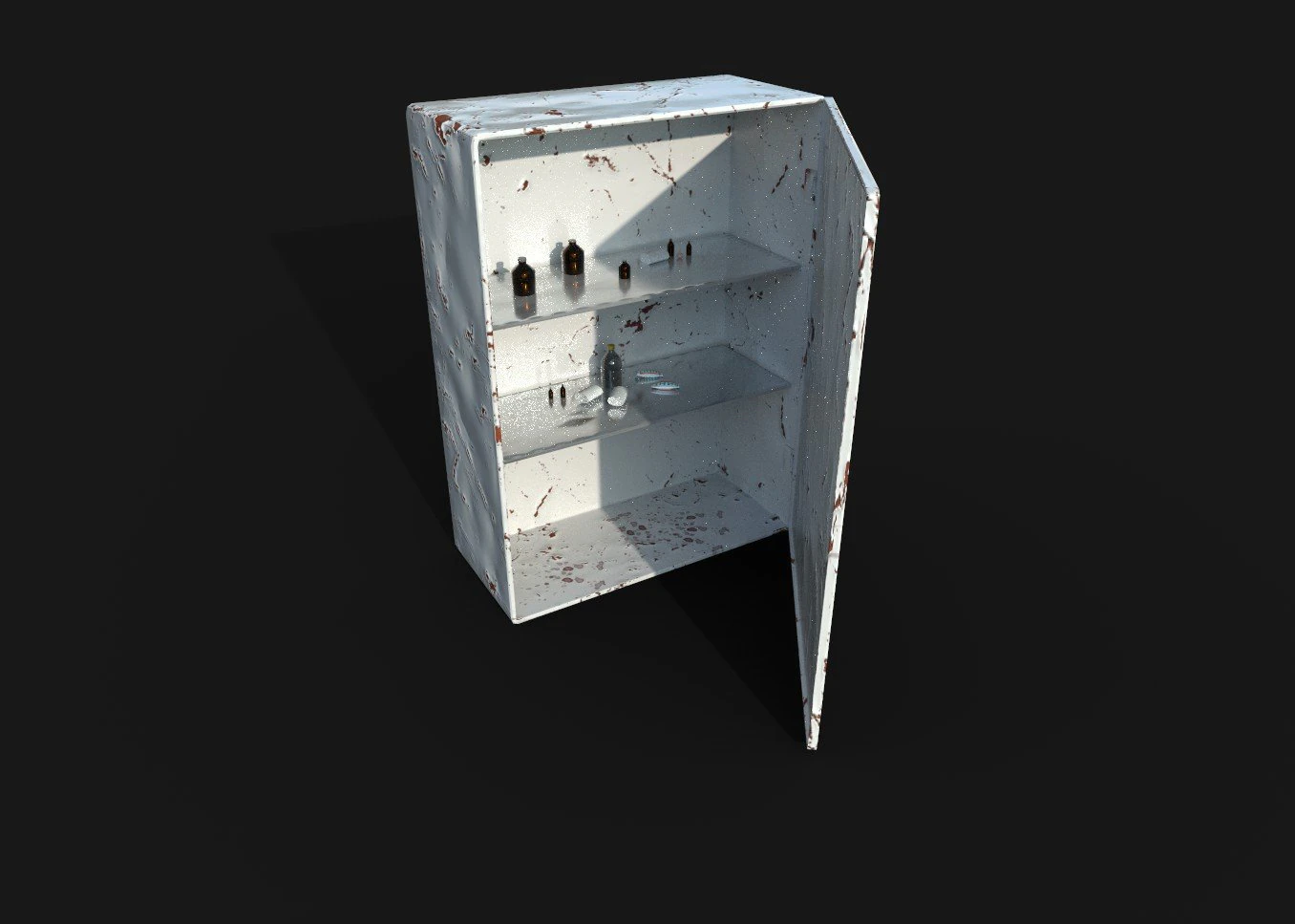 First aid kit 3D Model .c4d .max .obj .3ds .fbx .stl .blend