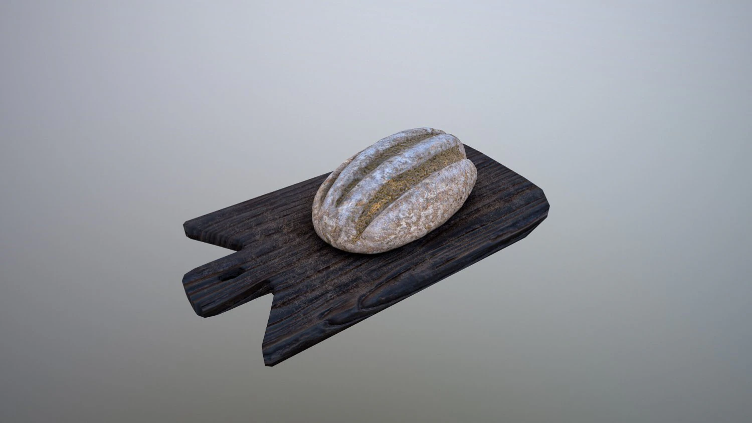 Bread 3D Model .c4d .max .obj .3ds .fbx .stl .blend 