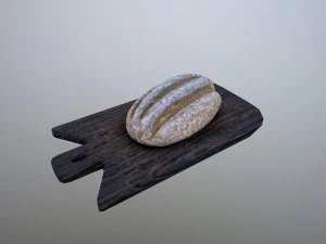 रोटी 3D मॉडल