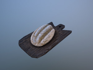 Bread 3D Model