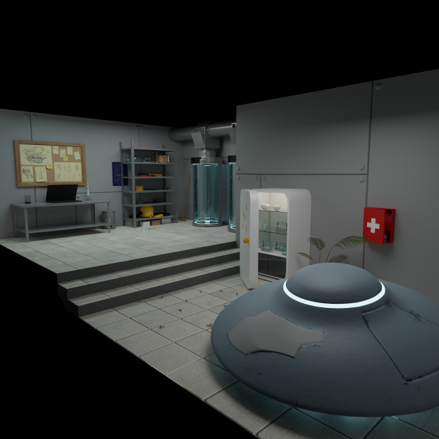 Laboratory 3D Model .c4d .max .obj .3ds .fbx .stl .blend 