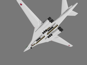 TU-160 3D Модель