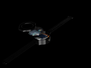 Paired bracelets BeatPulse 3D Model