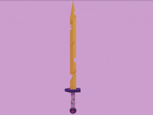 Finns Sword Modelo 3D