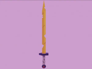 Finns Sword 3D Model