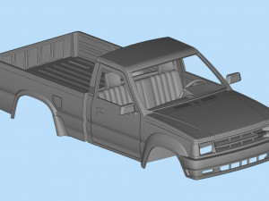 Printable Car B-SERIES REGULAR CAB 3D print 3D Print Model