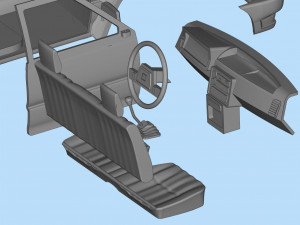 Printable Car B-SERIES REGULAR CAB 3D print 3D Print Model