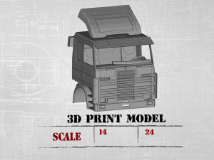 LEO THE TRUCK PRINTABLE LYOVA 3D Print Model