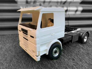 STL printable Cab Old Truck Sweden 3D Print Model