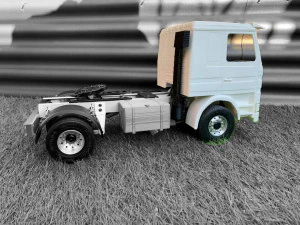 STL printable Cab Old Truck Sweden 3D Print Model