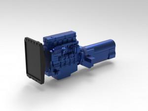 Free 3D printable model ENGINE for old Truck Modello di stampa 3D