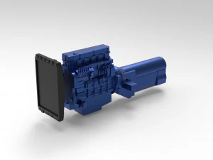 Free 3D printable model ENGINE for old Truck 3D Print Model