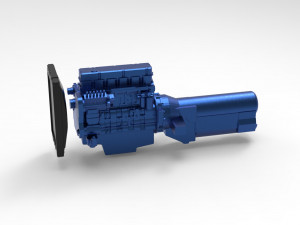 Free 3D printable model ENGINE for old Truck Modello di stampa 3D
