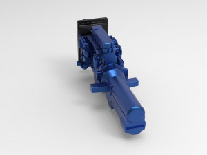 Free 3D printable model ENGINE for old Truck Modello di stampa 3D