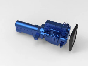 Free 3D printable model ENGINE for old Truck 3D Print Model