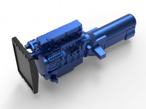 Free 3D printable model ENGINE for old Truck Modello di stampa 3D