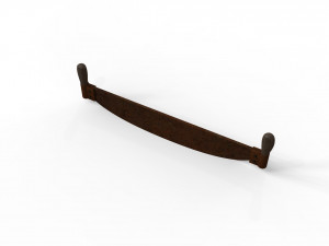 STL printable Sickle Scythe Old Farm Tool saw and machete 3D Print Model