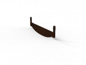 STL printable Sickle Scythe Old Farm Tool saw and machete 3D Print Model