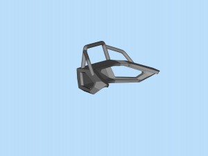 Printable STL Front Bumper Bullbar KITS 3D Print Model
