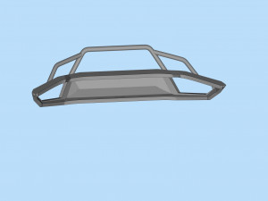 Printable STL Front Bumper Bullbar KITS 3D Print Model