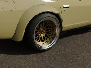 ArtRims and tires for diecast and scale models print ready 3D Print Model