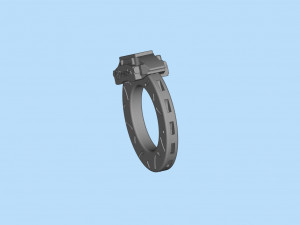 Free STL printable brake rotor disc Two versions Modelo de impresión 3D