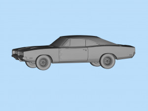 Car 3d printing models Charger second gen 3D-Druckmodell