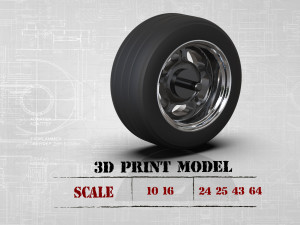Rims and Tiresready to printSTL File3D printing wheel 3D Принт Модель
