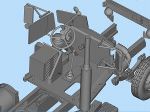 Industrial Truck 281 movie Duel STL File 3D printing Truck 3Dプリントモデル