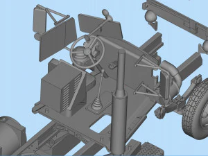 Industrial Truck 281 movie Duel STL File 3D printing Truck 3D Print Model