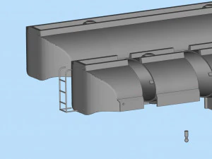 Fuel Tanker trailer for Truck Duel Ready to Print STL File 3D Print Model
