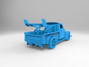 Motorsport STL racing Car drift Chev Pickup 3100 3D Принт Модель
