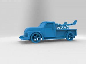 Motorsport STL racing Car drift Chev Pickup 3100 3D Принт Модель
