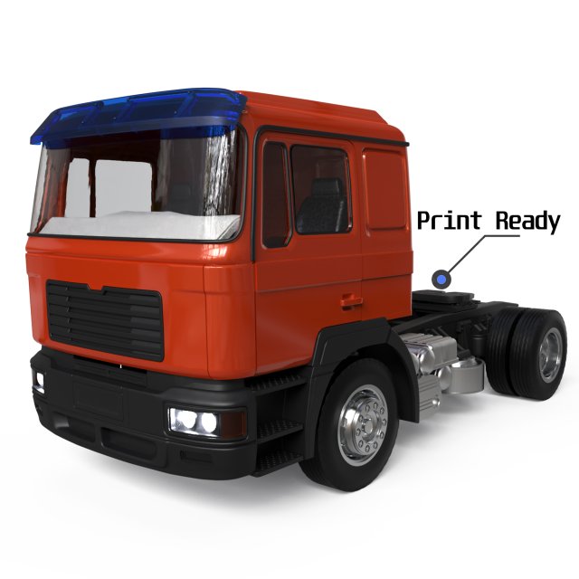 German F2000 industrial old truck for print STL file 3D printing car Modèles 3D en vedette .c4d .max .obj .3ds .fbx .stl .blend 