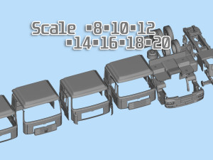 German F2000 industrial old truck for print STL file 3D printing car Modèles 3D en vedette