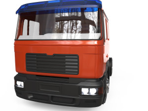 German F2000 industrial old truck for print STL file 3D printing car Modèles 3D en vedette